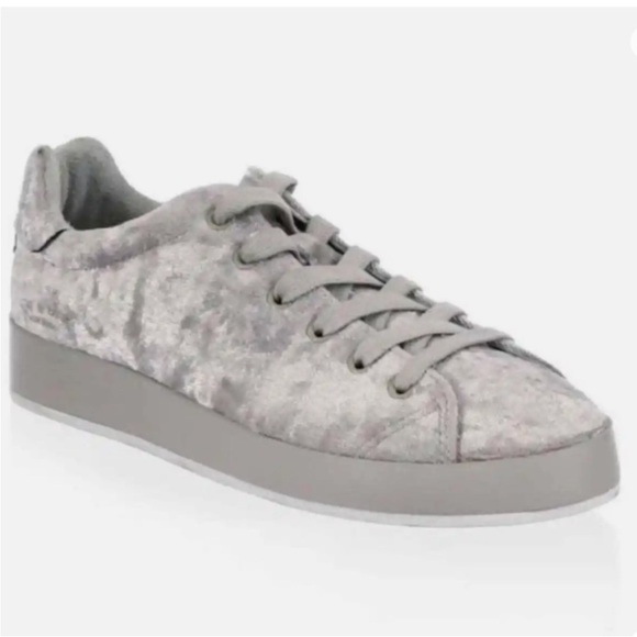 Rag & bone Crushed Velvet Low- Top Sneakers, Size 10, New without Tag - Picture 3 of 16